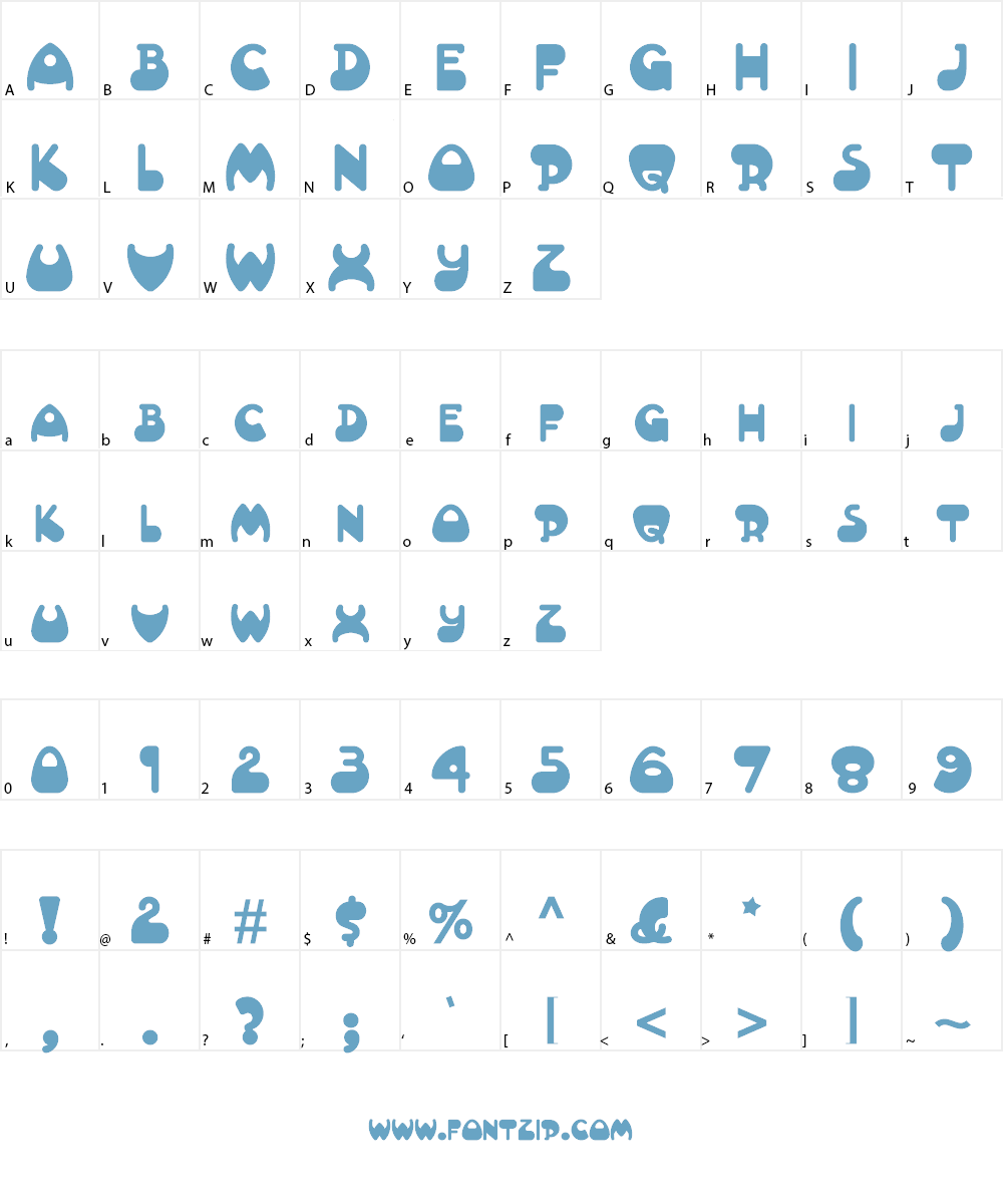 Altamonte NF Font Character
